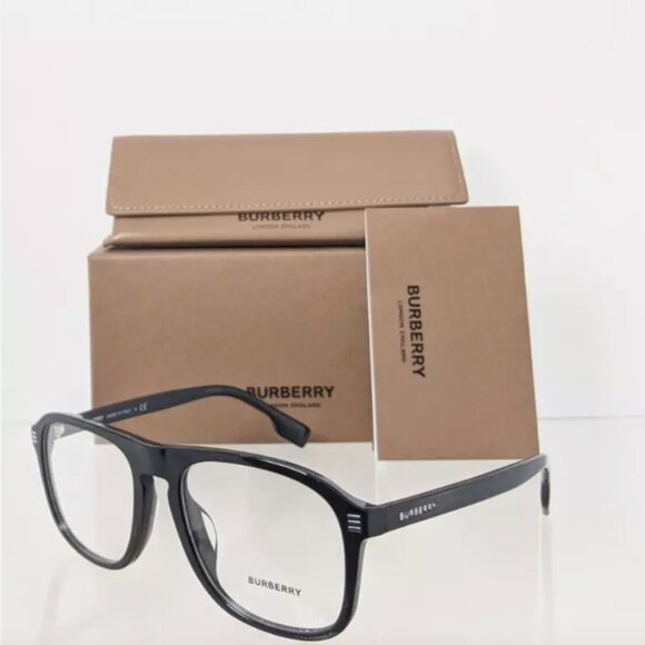 Brand New Authentic Burberry Eyeglasses Black Frame Unisex - Picture 1 of 4